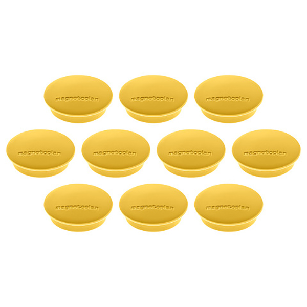 Magnetoplan COP 1662102 Magnetic Discofix Junior - Yellow (pkt/10pcs)